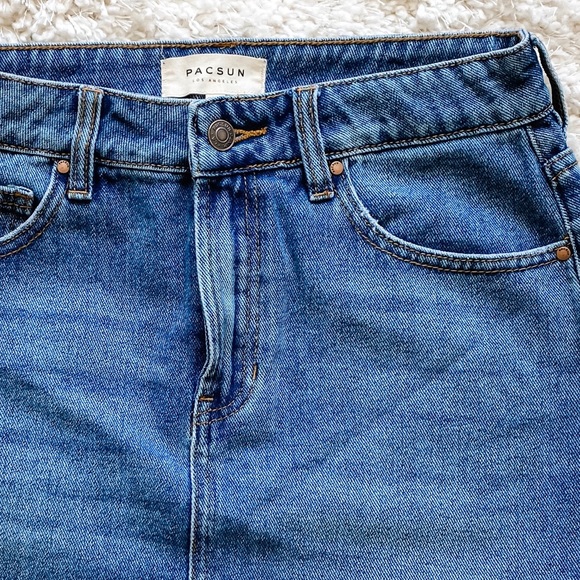 PacSun blue Jean skirt - Picture 2 of 3